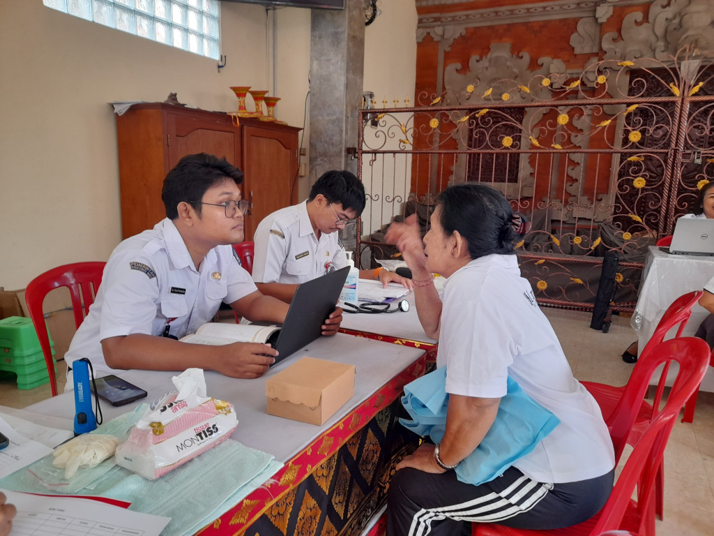 Kegiatan Posyandu ILP Bulan Agustus di Kelurahan Legian